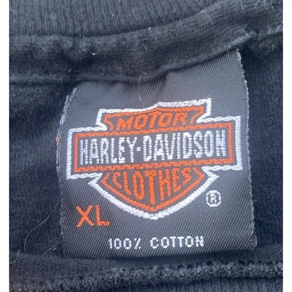 1990 Harley Davidson I Don't Just Own This T-Shirt Pompton Plains NJ Hanes XL US - Picture 10 of 14